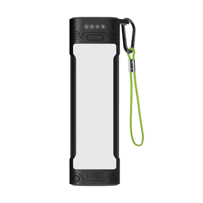 Goui 20,000mAh Torch Power Bank – LED Light, PD Fast Charging, Compact Design for Travel & Emergency Use | G-PBLED20-K |