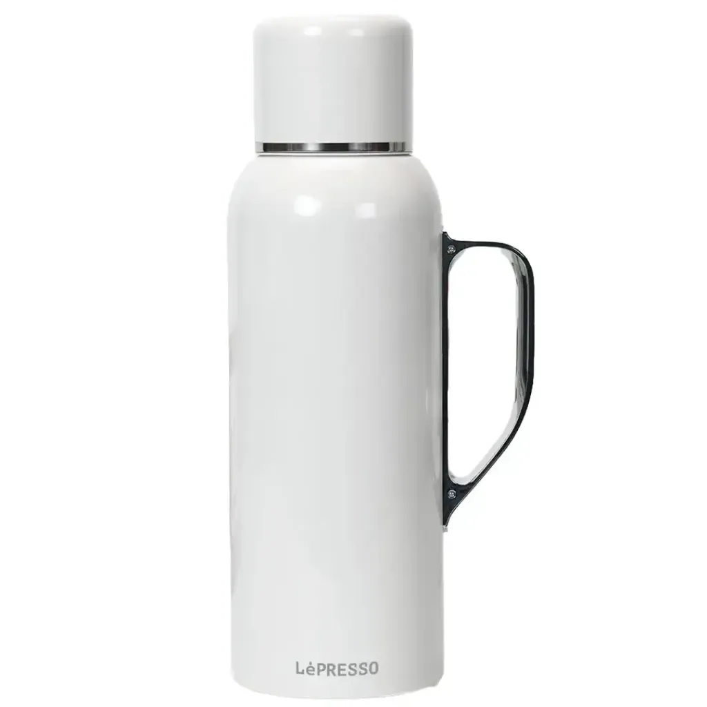 LePresso ThermoSense – 850mL Vacuum Bottle, Stainless Steel, Temp Gauge, Double Wall | LPCFFBTG0050 |