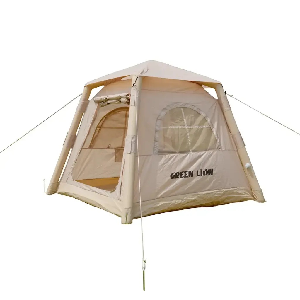 Green Lion GT‑3X Inflatable Tent – 2–3 Person, Waterproof, Quick Setup, UV & Wind Protection | GNGT3XINCTBG |