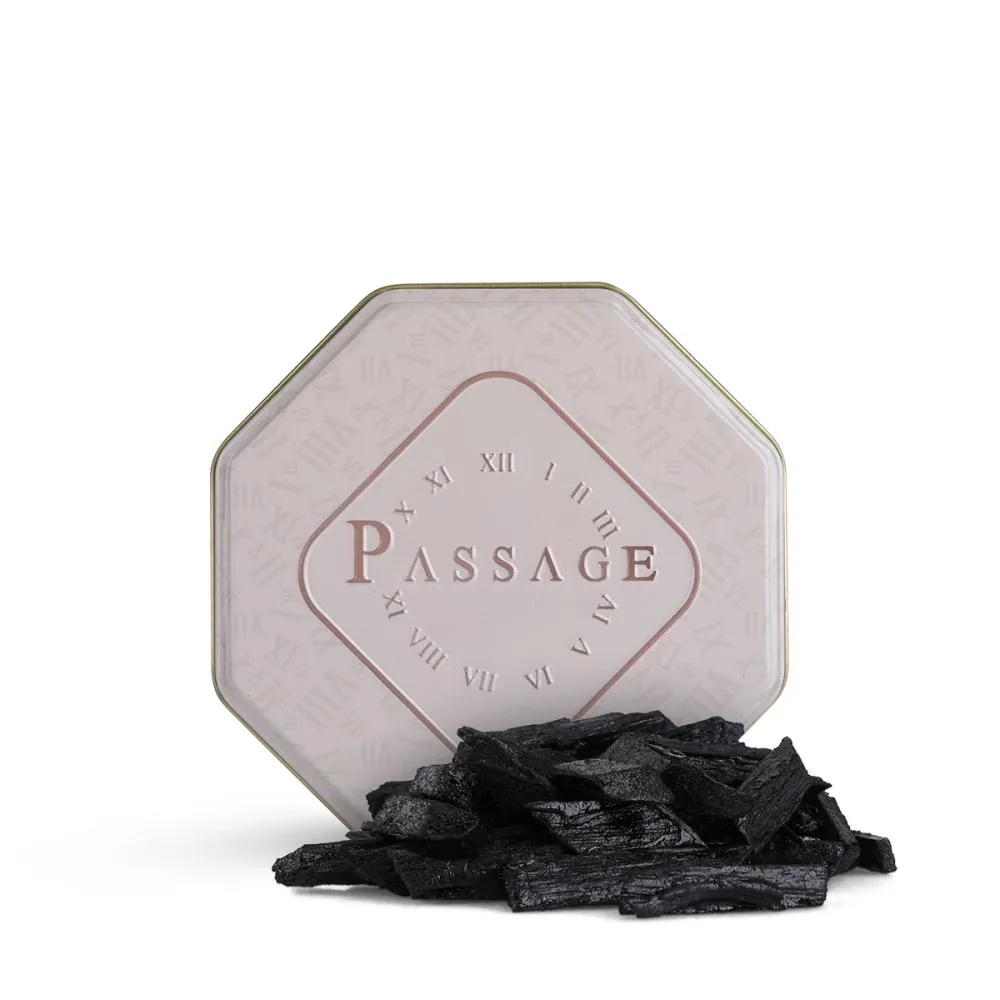 PASSAGE Zumurrud Oud Mubakhar – 36g Rich Agarwood Bakhoor Incense with Pepper, Oud, Jasmine, Ylang-Ylang, Rose, Sandalwood & Amber Notes