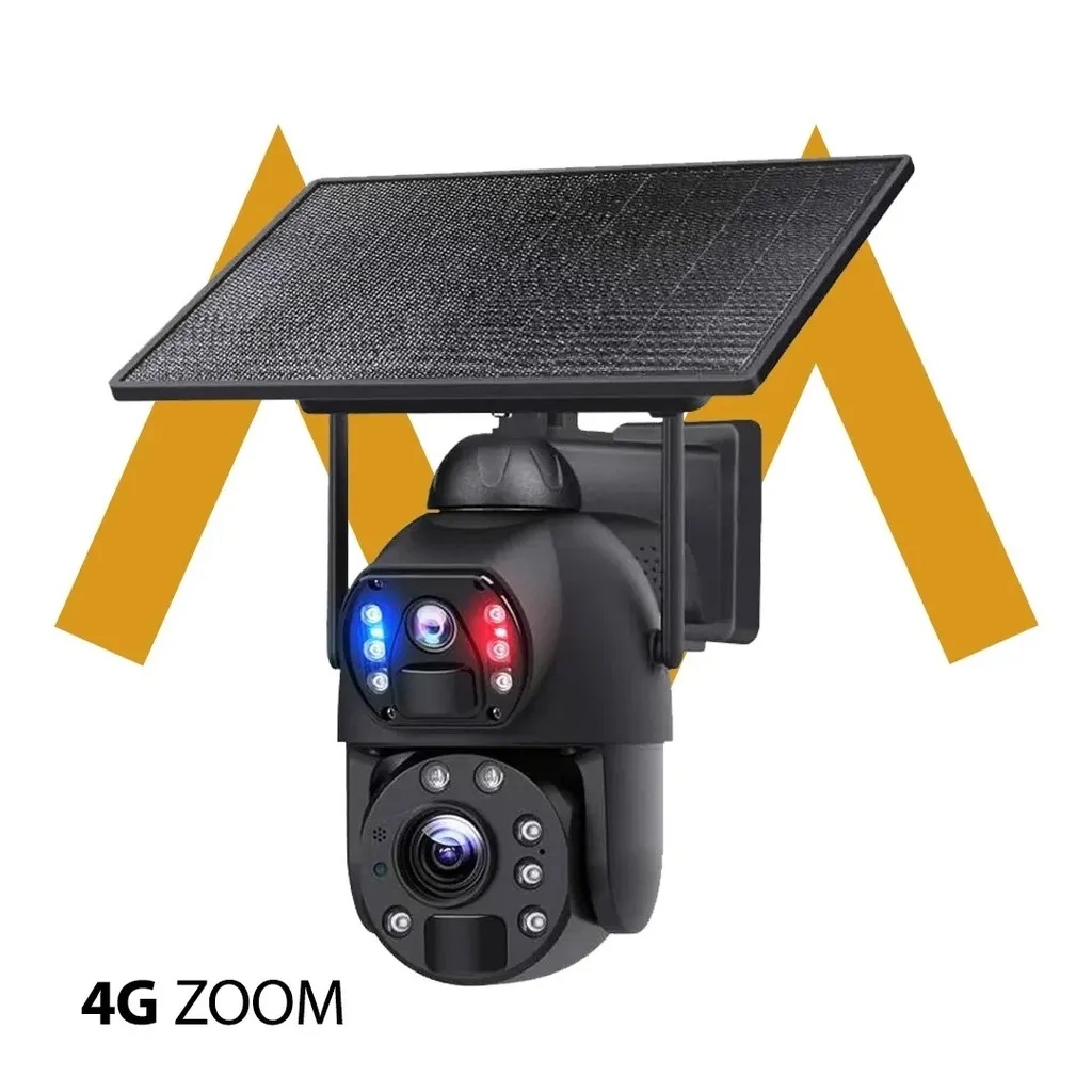 🚨 USED 🚨 7MD Dual Lens Solar Battery Security Camera - 24/7 Surveillance, Wire-Free PTZ, Dual View, 6MP, IP66 Waterproof | 7MD599.4 | 🚨 Not Covered By Warranty 🚨