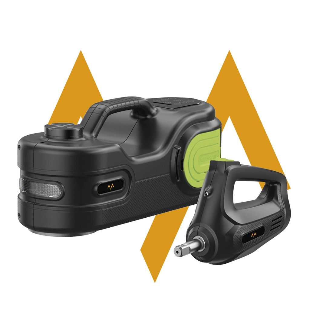 7MD Electric Car Jack Kit Built-in LED Light 180W - Black | 7MD50525 |