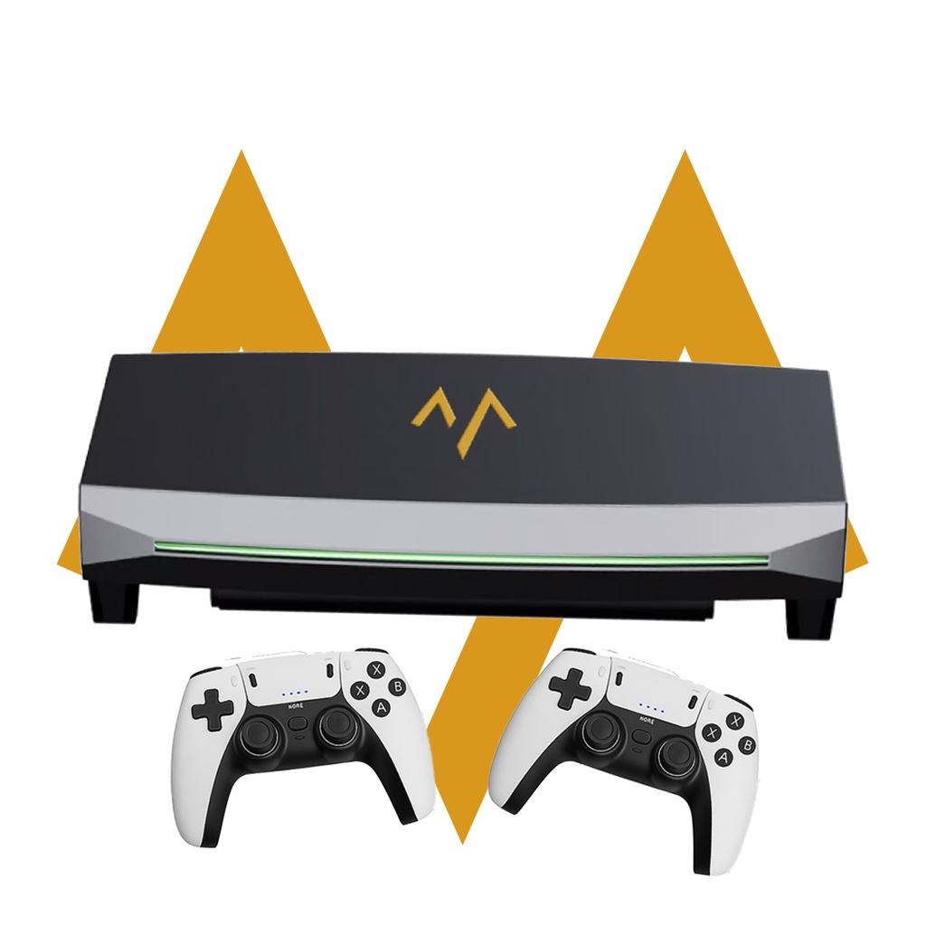 7MD GAME BOX | 4K Retro Game Console with Dual Wireless Controllers – Linux Game Box  | 7MD50425 |