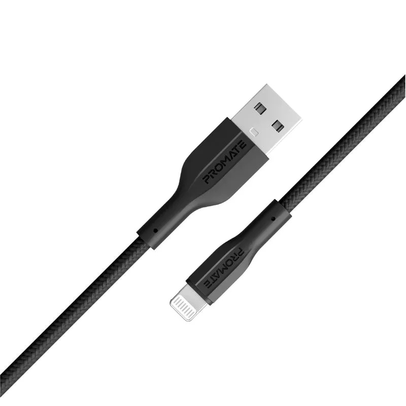 Promate High Tensile Strength Data & Charging Cable for Apple Devices – 1M | XCord-Ai |