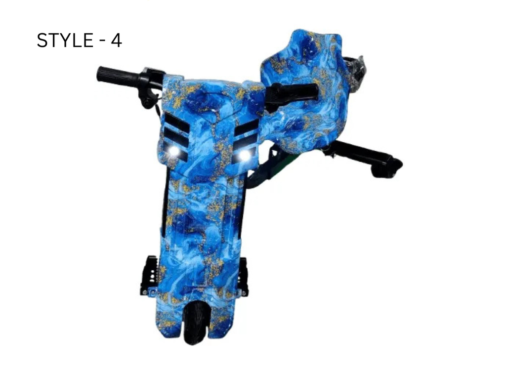 KUGOO Three-Wheel Kids Drifting Electric Scooter – LED Lights, Speaker & Display, 3 Speed Modes, 360° Drift