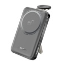 باور بنك لاسلكي فائق الصغر 3-في-1 متوافق مع MagSafe من بروميت – سعة 10000mAh، شحن سريع 20W PD مع دعم Apple Watch. م:| Mavrix-3 |