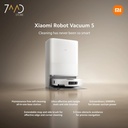 Xiaomi Robot Vacuum 5 – 20,000Pa Strong Suction, LDS Navigation, Anti-Tangle Brush, All-in-One Dock, Smart App & Voice Control | OV31GL |