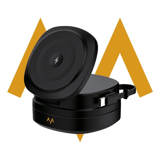 7MD 3-in-1 Charger & Power Bank – 10000mAh, 45W Fast Charge, Foldable Stand, Compatible with Phones, Watches, Earphones | 7MD47925 |