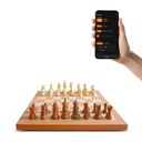 طقم شطرنج إلكتروني ذكي Chessnut Air+ - خشبي بالكامل مع إضاءة LED، ذكاء اصطناعي متكيف ولعب عبر الإنترنت | CA101 |