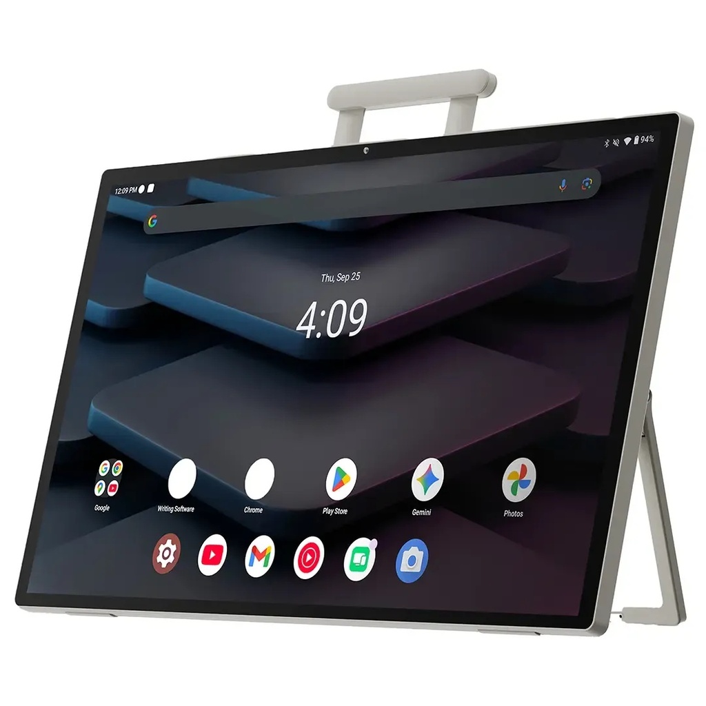 Porodo Naspanora 24.5 inch Portable Smart Tablet with Stereo Speakers, 10-Point Touch & Android 14 | PDSSK245WH |