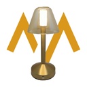 7MD Cordless Portable Table Lamp – LED Rechargeable Touch Lamp, Iron & Glass Design | 7MD52125 |