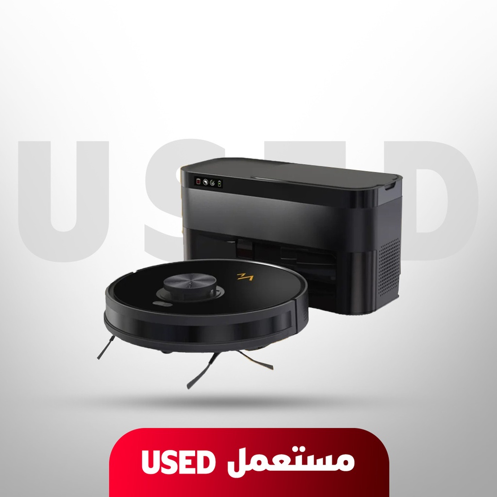 🚨 مستعمل 🚨 مكنسة كهربائية روبوتية من 7MD مع صندوق تجميع الغبار | L200 | الروبوت | 🚨 غير خاضع للضمان 🚨 بدون كرتون 