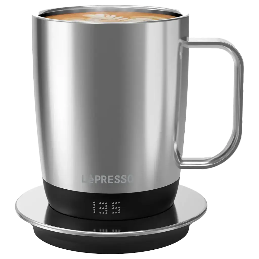 LePresso Aurelio 300mL Ceramic Smart Heated Mug with Temperature Control Base and USB-C Rechargeable | LPCFFACM0062 |