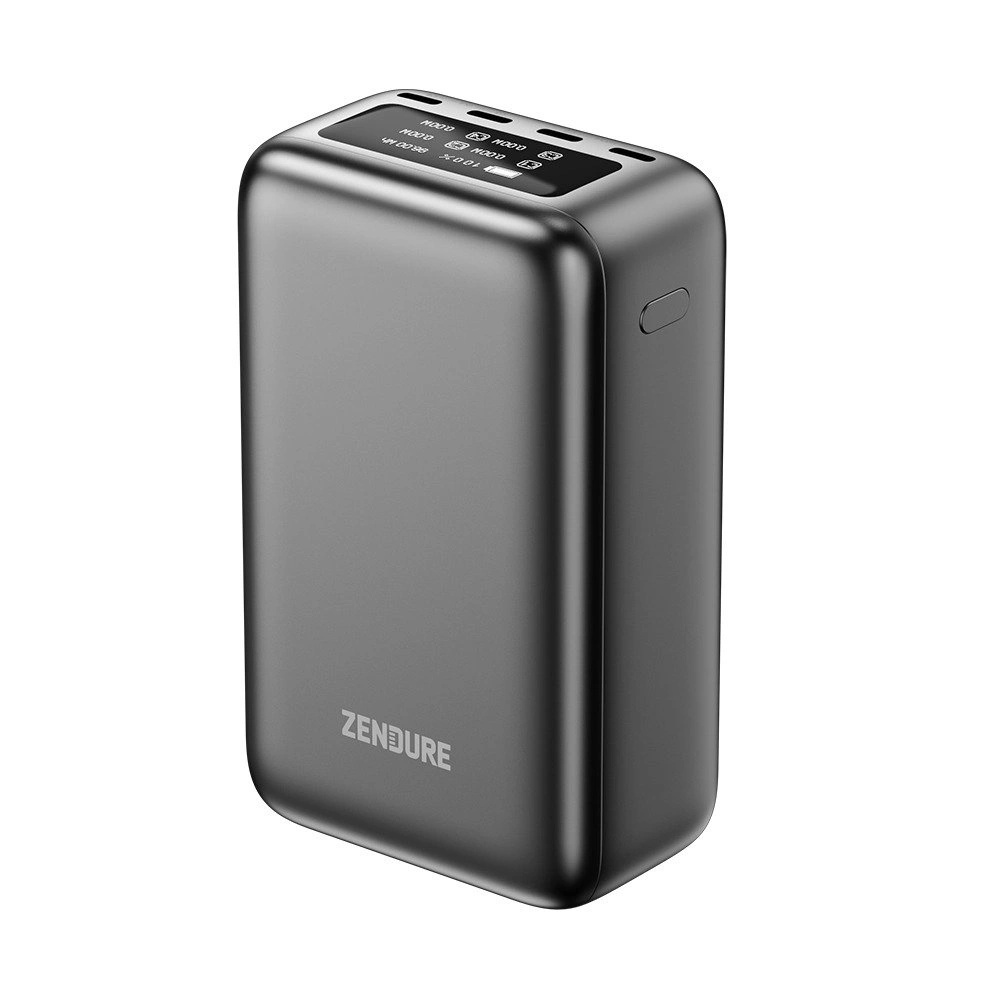 باور بانك SuperTank Ultra بسعة 26000 مللي أمبير وقوة 120 واط من زندور – 4 منافذ USB-C مع شحن لابتوب 100 واط | ZDG2TSTP |
