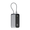 Zendure SuperMini Hybrid Qi 10,000mAh Power Bank with MagSafe Wireless Charging, 20W PD & Built-in USB-C Cable | ZDSMP-EA10 |