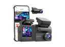 داش كام Z50 Pro من DDPAI  – تسجيل أمامي بدقة 4K وخلفي 1080P، واي فاي 6، GPS مدمج، نظام ADAS. م:| DR200401 |