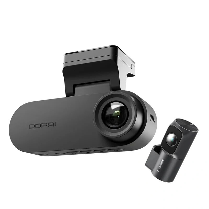داش كام N2 Dual من DDPAI  – تسجيل أمامي بدقة 2K وخلفي 1080P، رؤية ليلية محسّنة، شاشة IPS مدمجة | DR1601-02 |