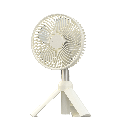 Vyvylabs D09 Multi-Functional Camping Tripod Fan with LED & Hooks – 4000mAh Battery, 4 Speed Levels, Up to 14 Hours Runtime | VKD09 |