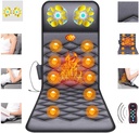 Multi-Function Massage Mattress 24W 12V Full-Body Relaxation Cushion with Ergonomic Design and 30-Minute Auto Timer - Home and Office Massage Pad | JH-CD6 |