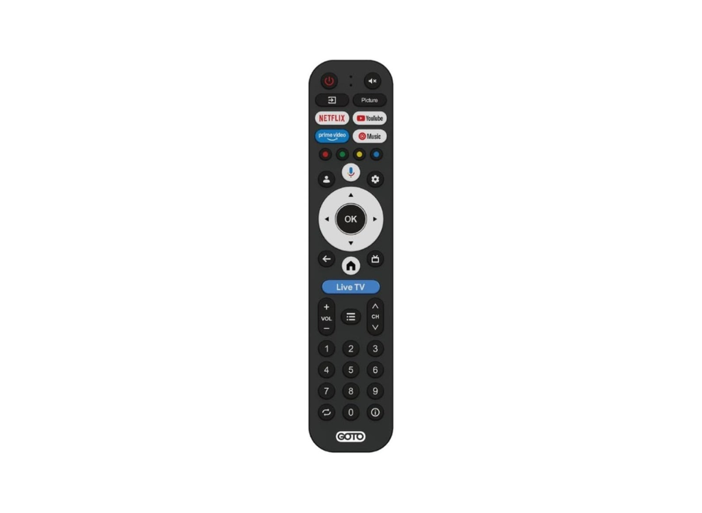 GOTO TV Remote Control