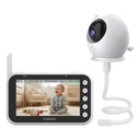 جهاز مراقبة الأطفال Lumi بشاشة 4.3 بوصة، كاميرا 720P، رؤية ليلية، صوت ثنائي الاتجاه، مدى يصل إلى 300 متر من بورودو لايف ستايل | PDLFSTM100WH |