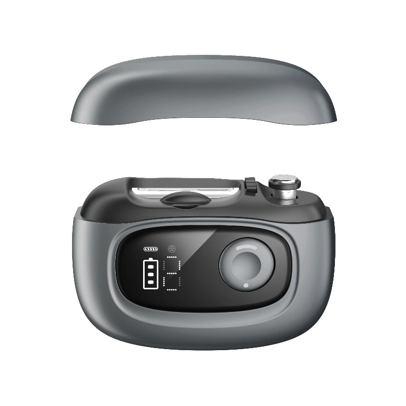 Multi-Function Electric Nail Clipper & Trimmer with Automatic Cutting, LED Display, Built-in Magnifying Glass, Dual Speeds & USB-C Rechargeable - Professional Manicure & Pedicure Kit | S9 |
