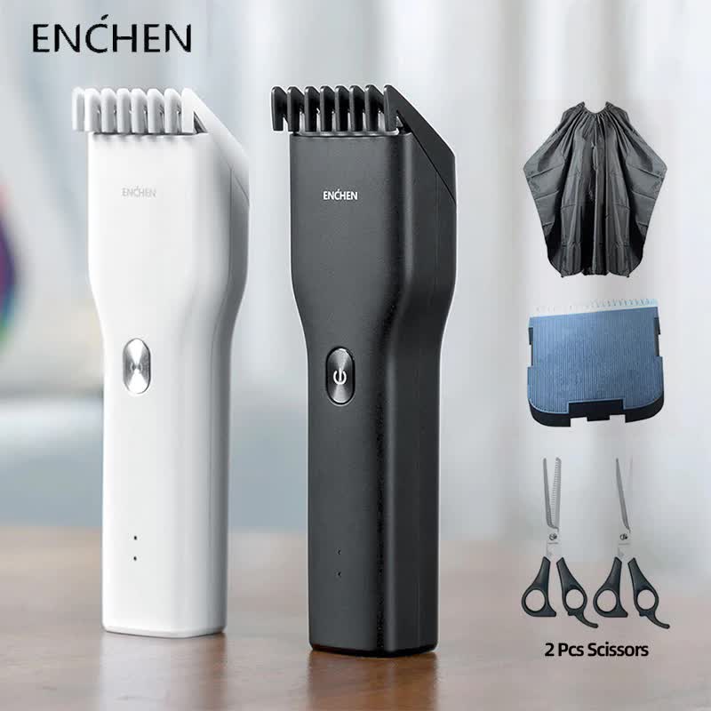 XiaoMi ENCHEN Hair Clipper Powerful Hair Clipper Professional Hair Clipper Men's Electric Cutting Machine Hair Clipper Hairdress