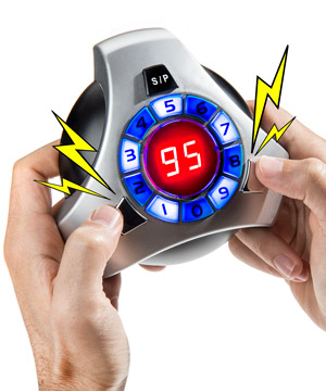 Number Guessing Shock Game: Electronic shocking game