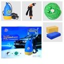 CHEJIEBA Portable Home and Car Electric Pressure Washer With Water Gun + 10m Special Hose Pipe + Submersible Pumps