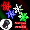 Waterproof LED Projector with Snowflake Light for Christmas, Outdoor Lighting, Landscape Lighting, Garden Party Decoration, Wedding
