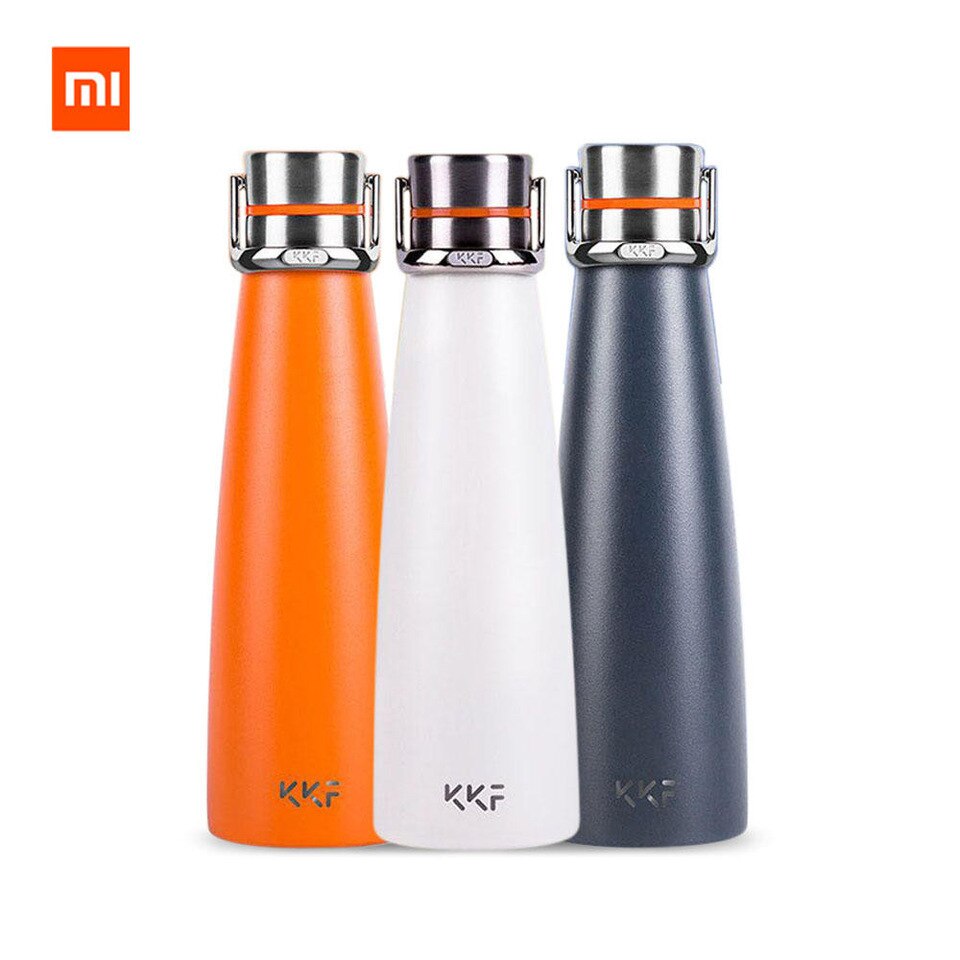 Xiaomi KKF Kiss Kiss Fish Smart Vacuum Bottle Super insulation OLED Temperature Screen & Smart Sensor IPX5 475ml |S-U47WS-E|