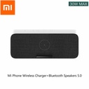 NEW Xiaomi 30W Wireless Charge Bluetooth Speaker For Mi 10 S20 iPhone 11 BT 5.0 Play Music with Fast Charging NFC support Mi AI