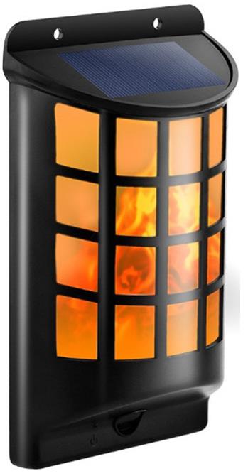 intelligent Solar Flame wall Lights Outdoor Waterproof Flickering Flame Solar Lights