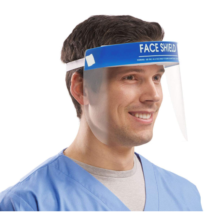 YUN JIN Face Shield Anti-Fog Medical Protect Eyes and Face with Protective Clear Film Elastic Band and Comfort Sponge (5)