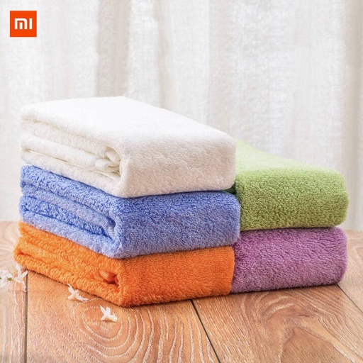 [5248] Xiaomi Youth Series Towel Microfiber Cotton Fabric Antibacterial Water Absorption Towels Bath Towel Home Decor White | A-1160 |