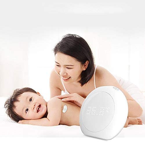 [5233] Fanmi 24-Hour Intelligent Baby Fever Monitor with Wireless Alerts Wearable Smart Thermometer Patch Digital Accurate Reading for Infant Toddler