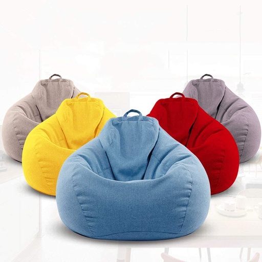 [5202] Luckysac super large bean bag couch EPP single bedroom balcony blue & grey...