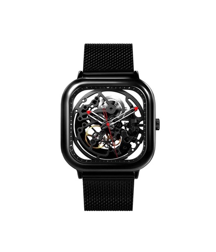 [1770] ciga Design Stainless Steel Analog Watch Black Z011-BLBL-13