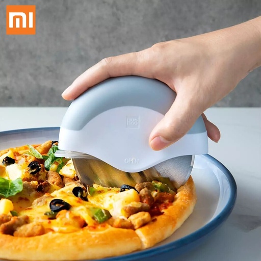 [7179] Xiaomi HUOHOU Pizza Pie Cutter Stainless Steel Cake Knife Pizza Wheels Scissors Kitchen Baking Tools For Pizza Pies Waffles