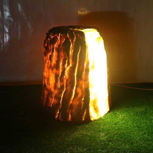 [7278] Creative Imitation Wooden Lawn Lamp Villa Garden Park