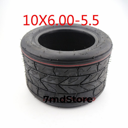 [7344] Mini Harley 10inch Tire | Tubeless Tire | 10x6.00-5.5