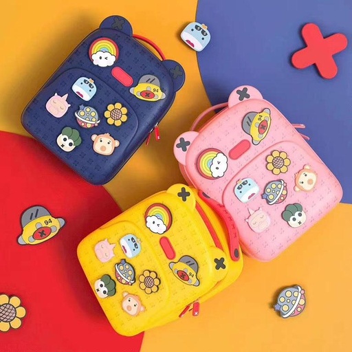 [7401] WiWu EVA Light Tide Backpack Bag For 3+ Years Kids