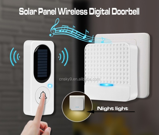 [7442] SOLAR WIRELESS DOORBELL KIT