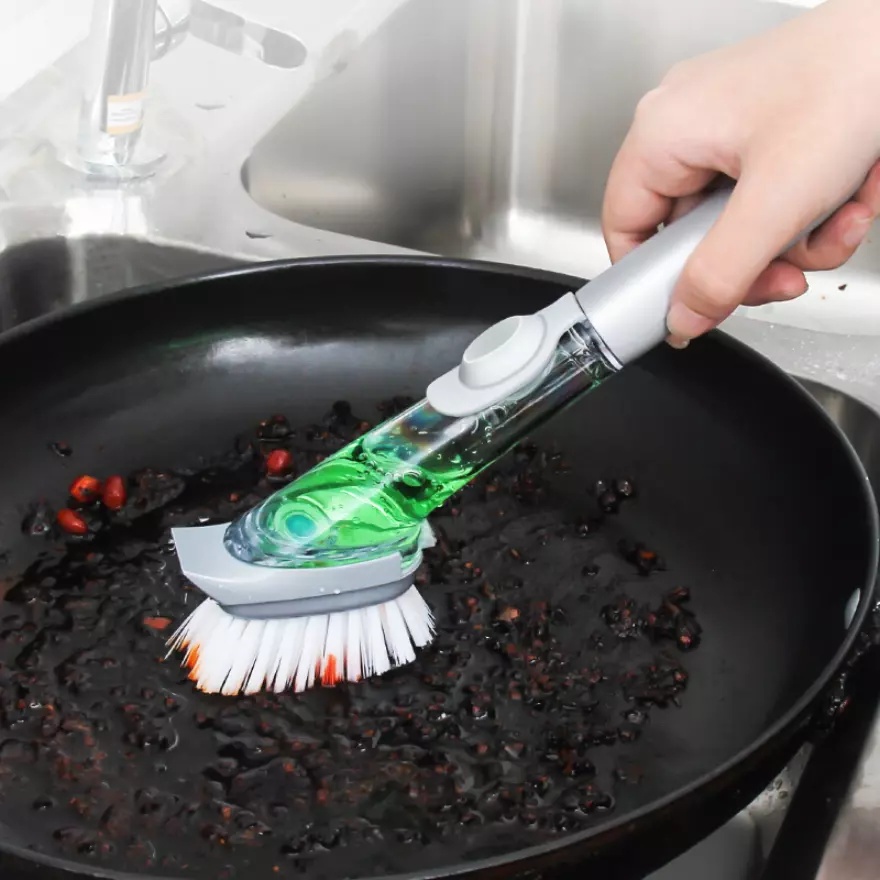 Multi-function Hydraulic Pot Washing Brush - S0026