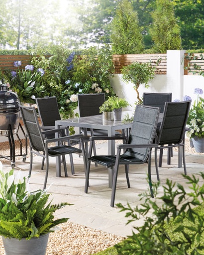 [7484] GARDENLINE ® Aluminium Outdoors - InDoors Chair