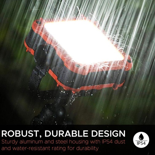 [7528] PROMATE | TrekMate-1 | Outdoor Portable LED Flood Light With | 10,000 | mAh Built-in Power Bank