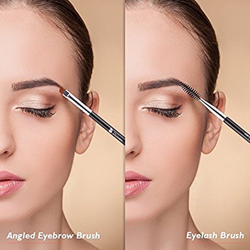 [1858] DUCARE DUAL ENDED EYEBROW BRUSH EYEBROW BRUSH / SPOOLIE (DF16)