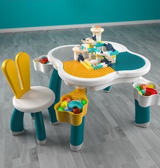 [7585] WANGAO MULTI-FUNCTION CHILDREN'S BUILDING PRACTICLE TOY'S TABLE  FOR | 3 - 6 | YEARS BOY'S AND GIRL'S