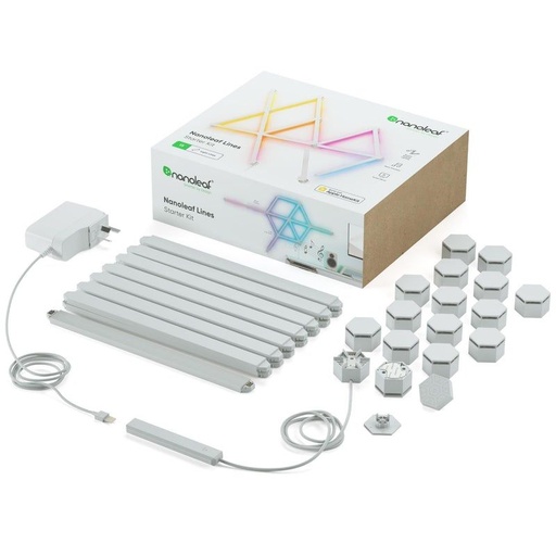 [7669] Nanoleaf Lines Starter Kit (15 Pack) | NL59-K-6002LW-15PK-UK
