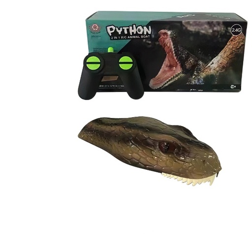 [7702] 2 In 1 Remote Control Snake Boat Electric Animal Ship Simulation Toy For Kid's | MX-0031 |